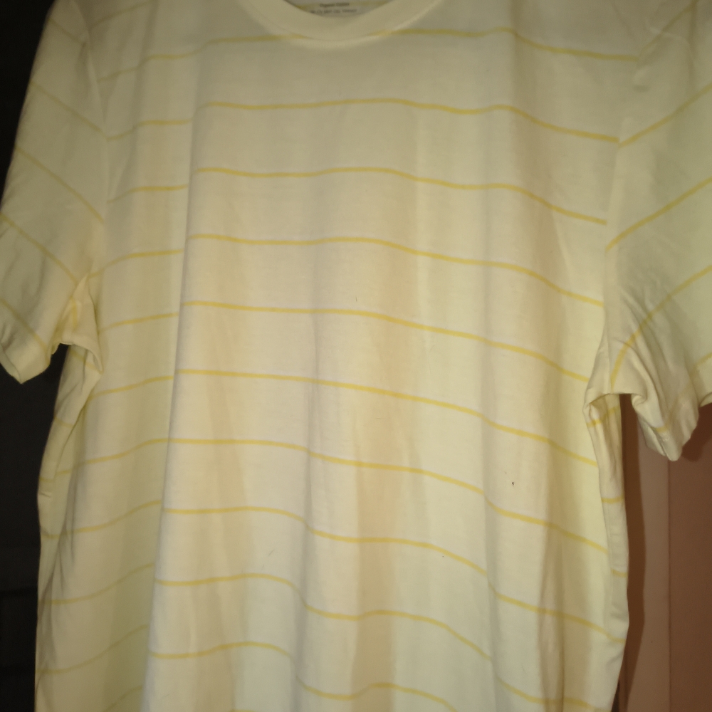 Everlane Women's Organic Yellow Top XL